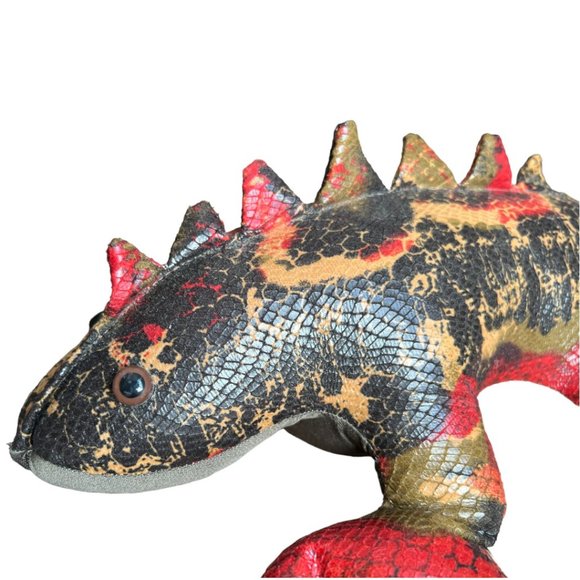 Rare Realistic 26" Reptile Plush | Gila Monster Lizard Soft Sculpture Art Toy - Picture 15 of 16